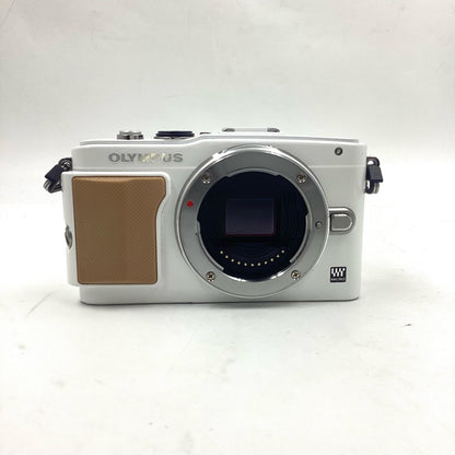 【最速発送】OLYMPUS デジタル一眼 PEN Lite E-PL5 ホワイト【難有】