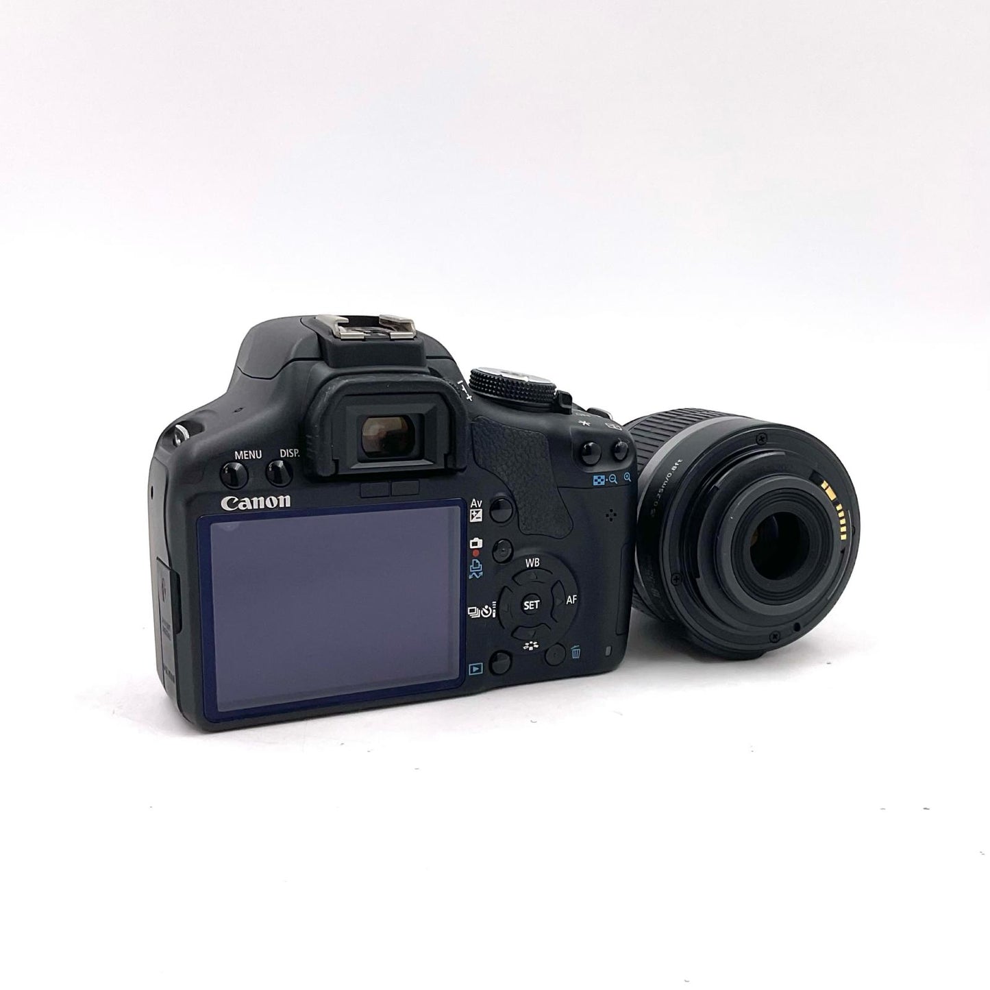 【全額返金保証】【最速発送】Canon デジタル一眼 EOS Kiss X3 レンズキット ブラック 美品 動作確認済