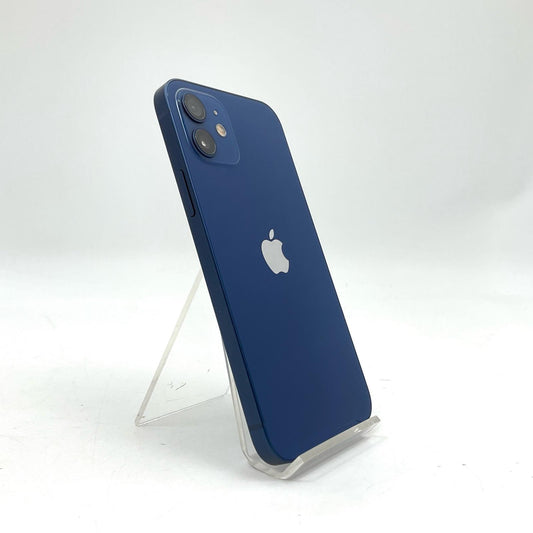 【全額返金保証】【最速発送】Apple iPhone iPhone 12 64GB ブルー Softbank SIMフリー 白ロム 美品 動作確認済 82%