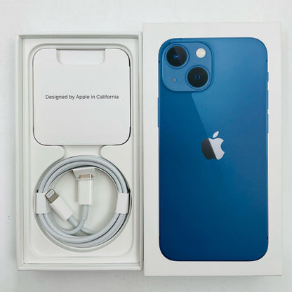 【全額返金保証】【最速発送】Apple iPhone iPhone 13 mini 256GB ブルー 楽天モバイル SIMフリー 白ロム 動作確認済 75%