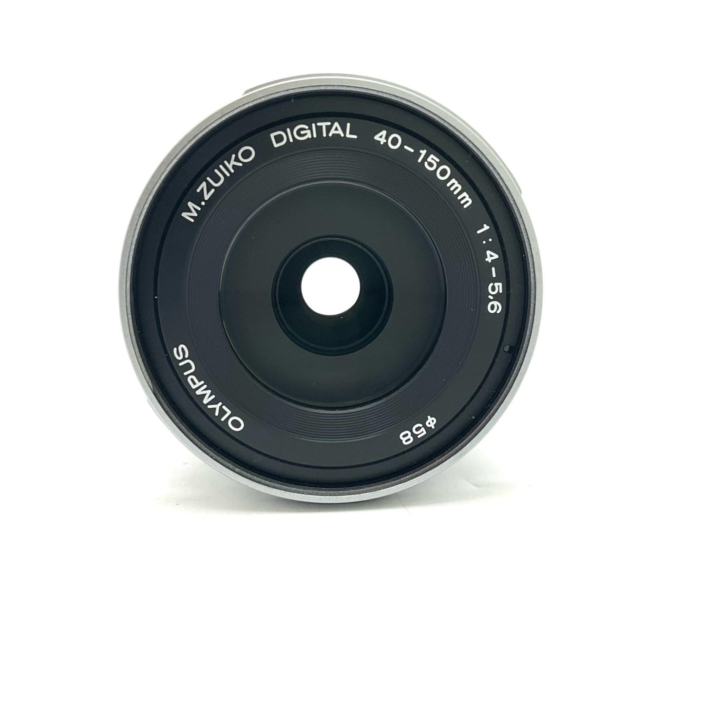 【全額返金保証】【最速発送】OLYMPUS M.ZUIKO DIGITAL ED 40-150mm F4.0-5.6 R [シルバー] 美品 動作確認済
