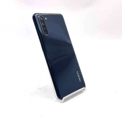 【全額返金保証】【最速発送】OPPO Reno 3 A 128GB ブラック Softbank A002OP 白ロム 動作確認済