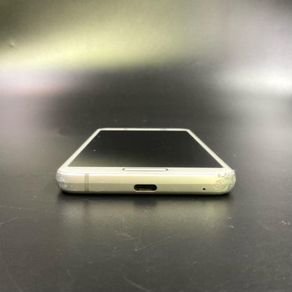 【全額返金保証】【最速発送】SHARP AQUOS sense3 lite 64GB シルバーホワイト 楽天モバイル SH-RM12 白ロム 動作確認済