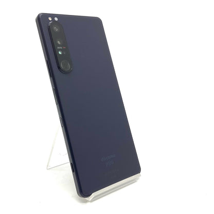 【全額返金保証】【最速発送】Sony Xperia 1 III 256GB フロストブラック docomo SO-51B 白ロム 動作確認済