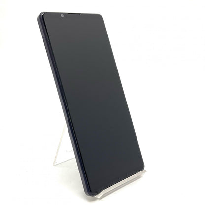 【全額返金保証】【最速発送】Sony Xperia 1 III 256GB フロストブラック docomo SO-51B 白ロム 動作確認済
