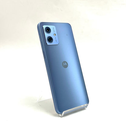 【全額返金保証】【最速発送】Motorola moto g 64y 5G 128GB シルバーブルー Softbank XT2431-2 白ロム 超美品 動作確認済