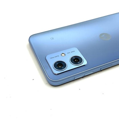 【全額返金保証】【最速発送】Motorola moto g 64y 5G 128GB シルバーブルー Softbank XT2431-2 白ロム 超美品 動作確認済