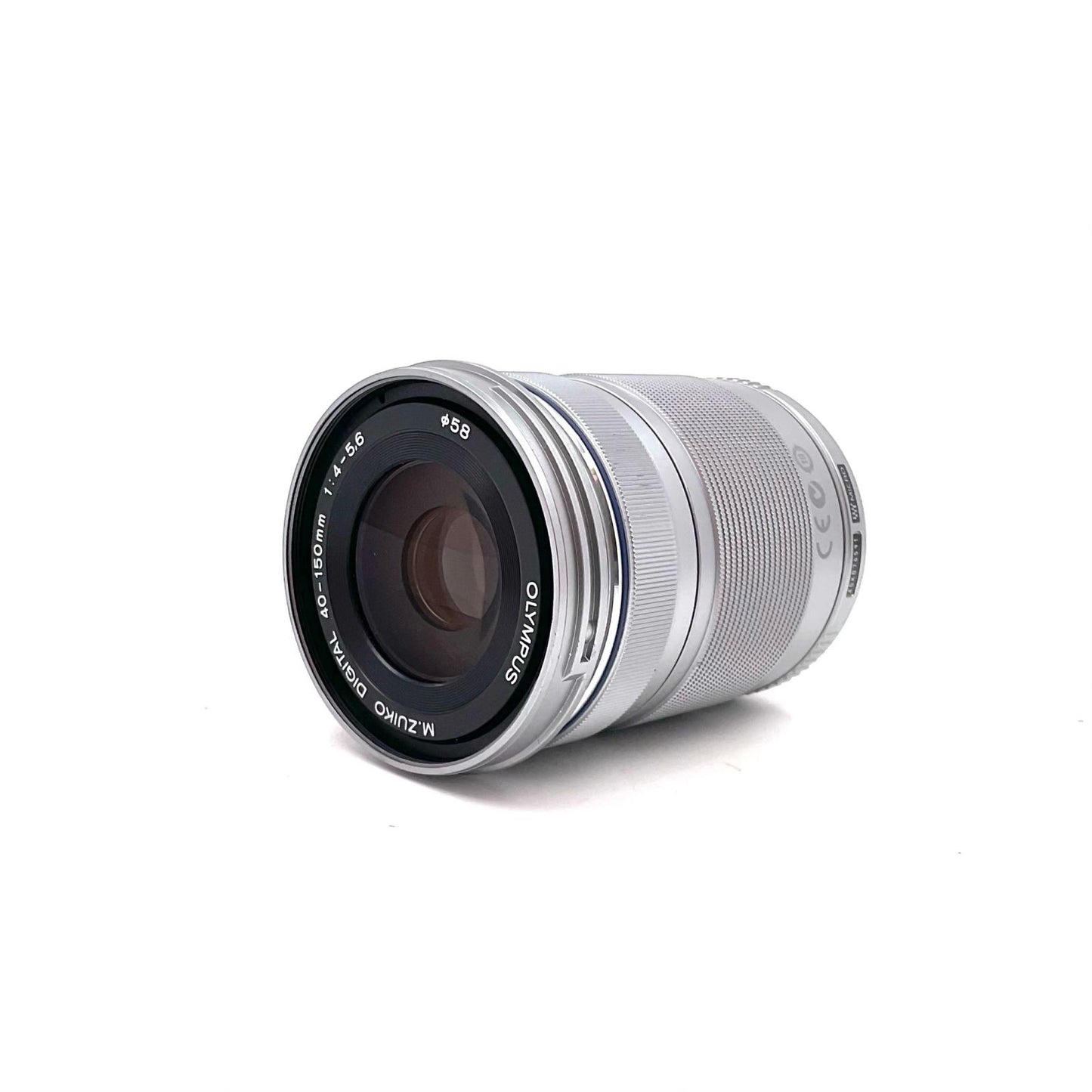 【全額返金保証】【最速発送】OLYMPUS M.ZUIKO DIGITAL ED 40-150ｍｍ F4-5.6 R MSC シルバー 美品 動作確認済