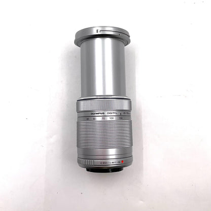 【全額返金保証】【最速発送】OLYMPUS M.ZUIKO DIGITAL ED 40-150ｍｍ F4-5.6 R MSC シルバー 美品 動作確認済