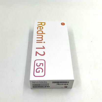 【全額返金保証】【最速発送】Xiaomi Redmi 12 5G 256GB スカイブルー SIMフリー 23076RA4BR 白ロム 超美品 動作確認済