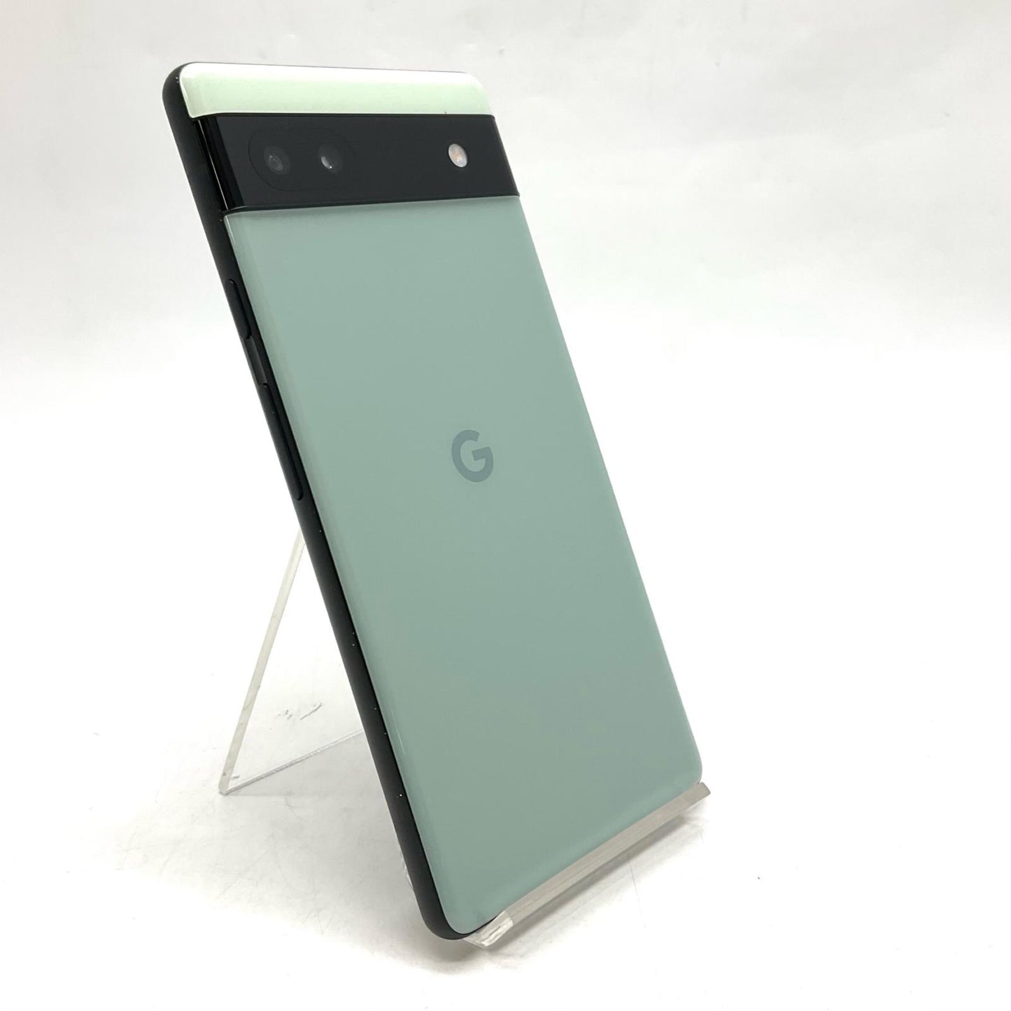【全額返金保証】【最速発送】Google Pixel 6a 128GB Sage( au SIMフリー 白ロム 美品 動作確認済