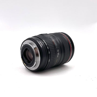 【全額返金保証】【最速発送】Canon EF24-105mm F4L IS USM 美品 動作確認済