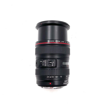 【全額返金保証】【最速発送】Canon EF24-105mm F4L IS USM 美品 動作確認済