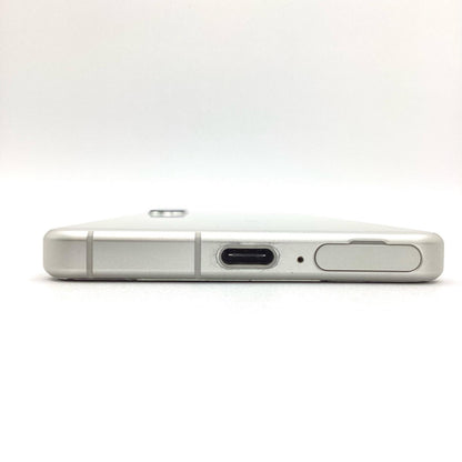 【最速発送】Sony Xperia 5 IV 128GB エクリュホワイト 楽天モバイル XQ-CQ44 白ロム【難有】