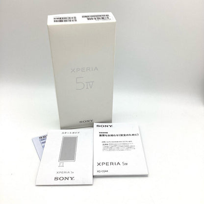【最速発送】Sony Xperia 5 IV 128GB エクリュホワイト 楽天モバイル XQ-CQ44 白ロム【難有】