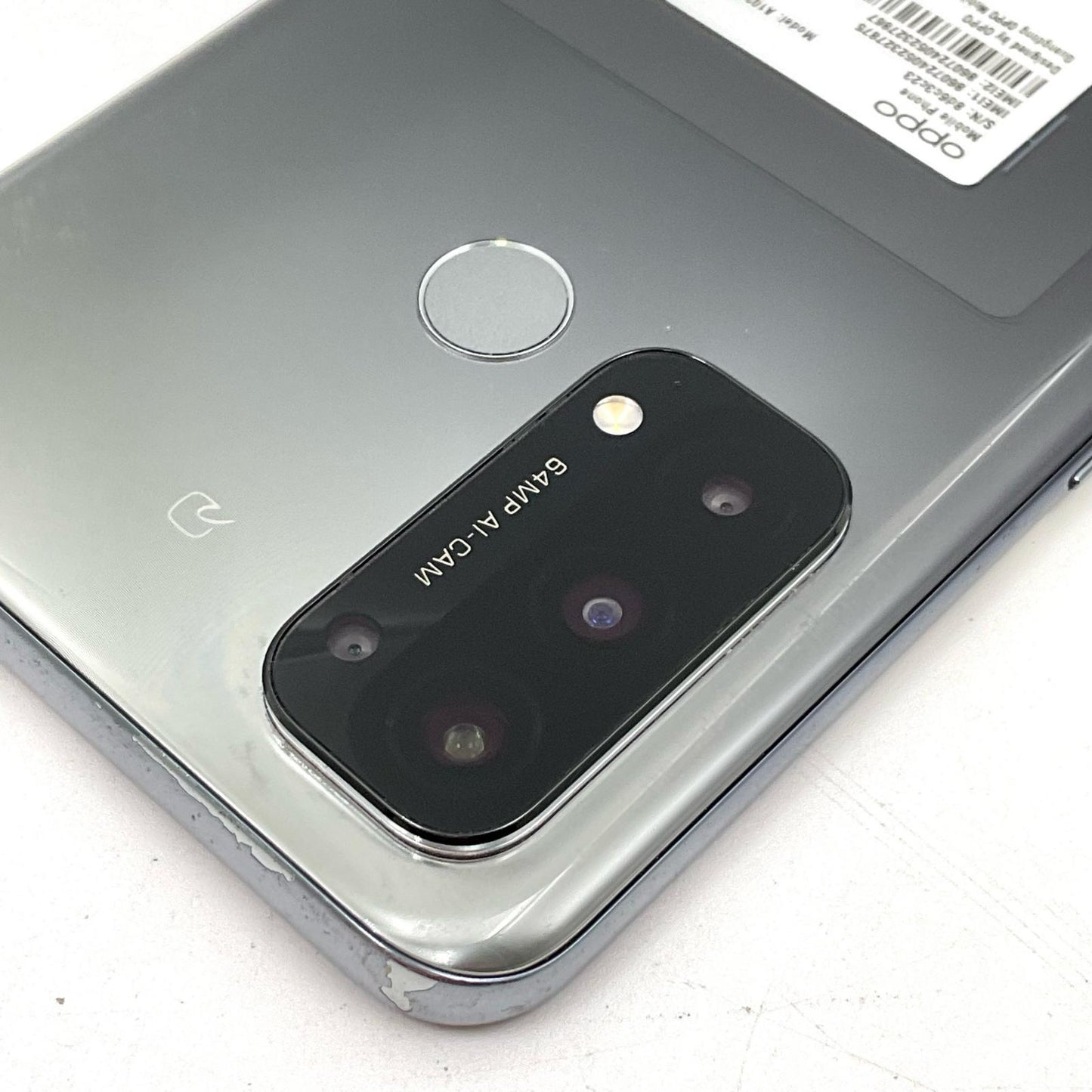 【全額返金保証】【最速発送】OPPO Reno 5a 128GB ブラック Softbank SIMフリー a103op 白ロム 美品 動作確認済