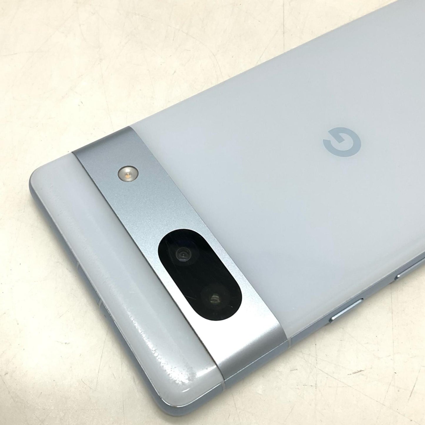 【最速発送】Google Pixel 7a 128GB Sea Softbank SIMフリー 白ロム【難有】