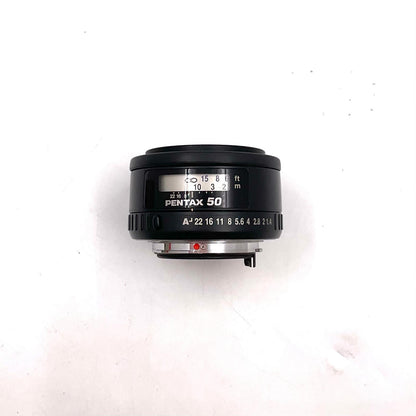 【全額返金保証】【最速発送】PENTAX FA50mm F1.4 動作確認済