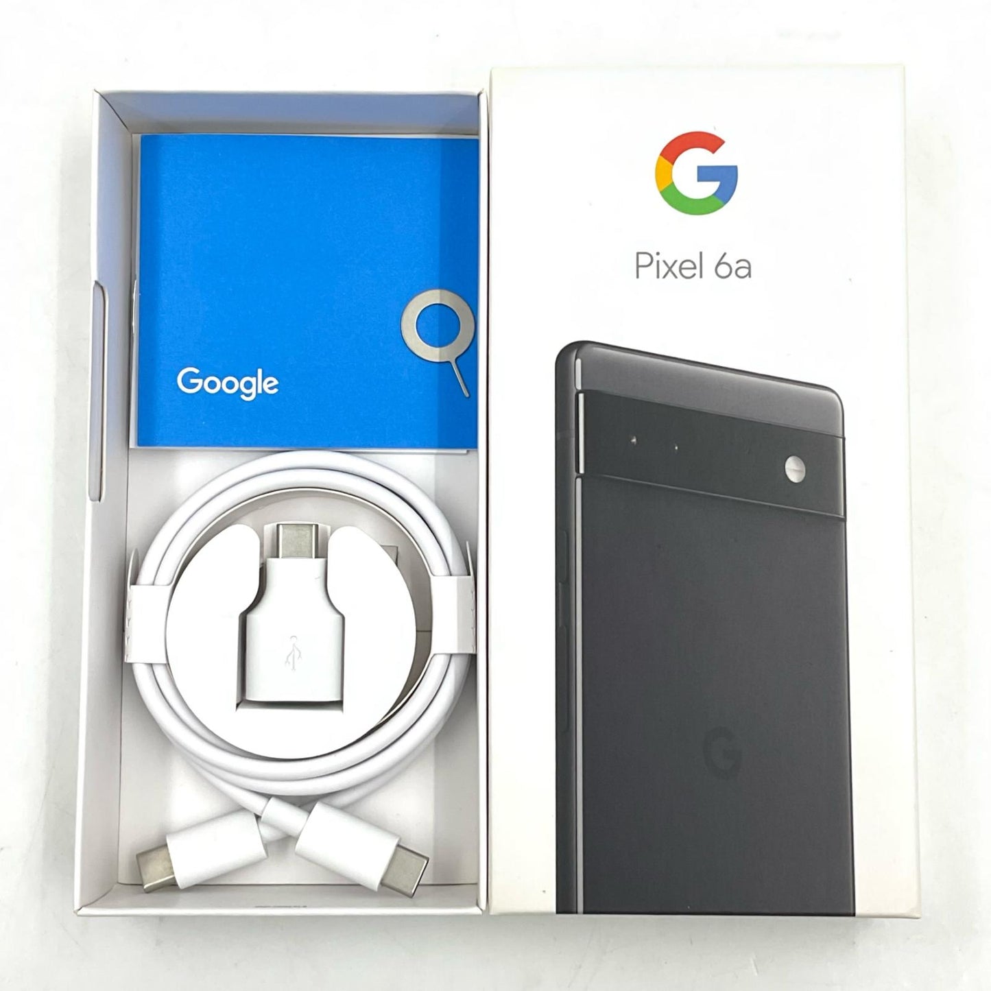 【全額返金保証】【最速発送】Google Pixel 6a 128GB チャコール au SIMフリー GB17L 白ロム 動作確認済