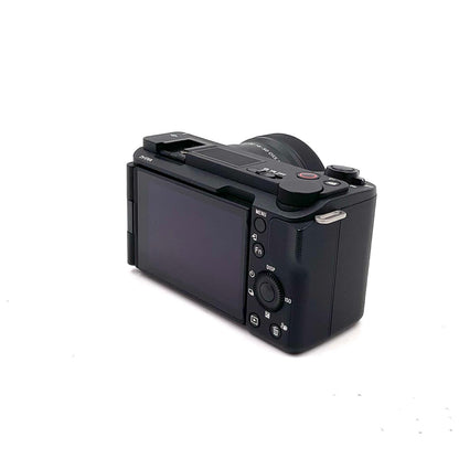 【全額返金保証】【最速発送】Sony デジタル一眼 VLOGCAM ZV-E10M2K パワーズームレンズキット ブラック 美品 動作確認済