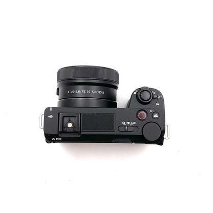【全額返金保証】【最速発送】Sony デジタル一眼 VLOGCAM ZV-E10M2K パワーズームレンズキット ブラック 美品 動作確認済