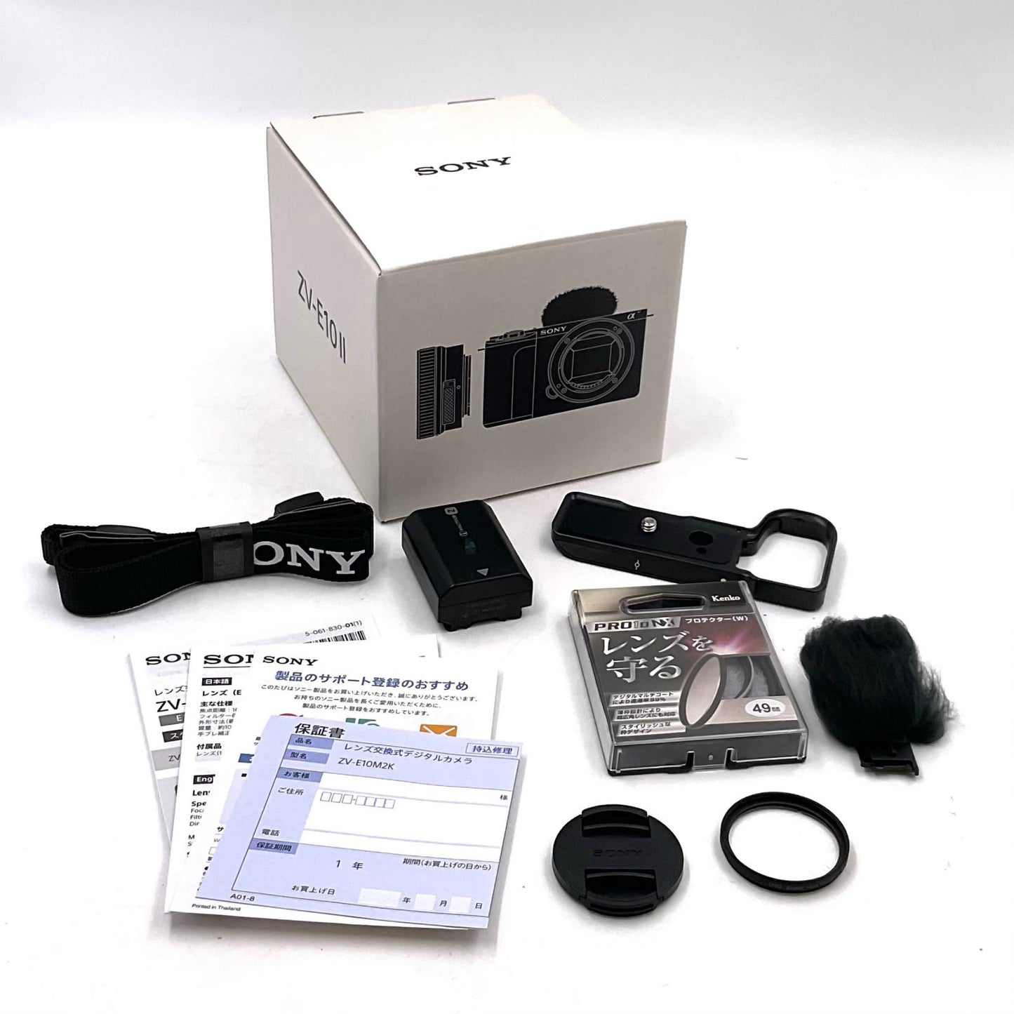【全額返金保証】【最速発送】Sony デジタル一眼 VLOGCAM ZV-E10M2K パワーズームレンズキット ブラック 美品 動作確認済