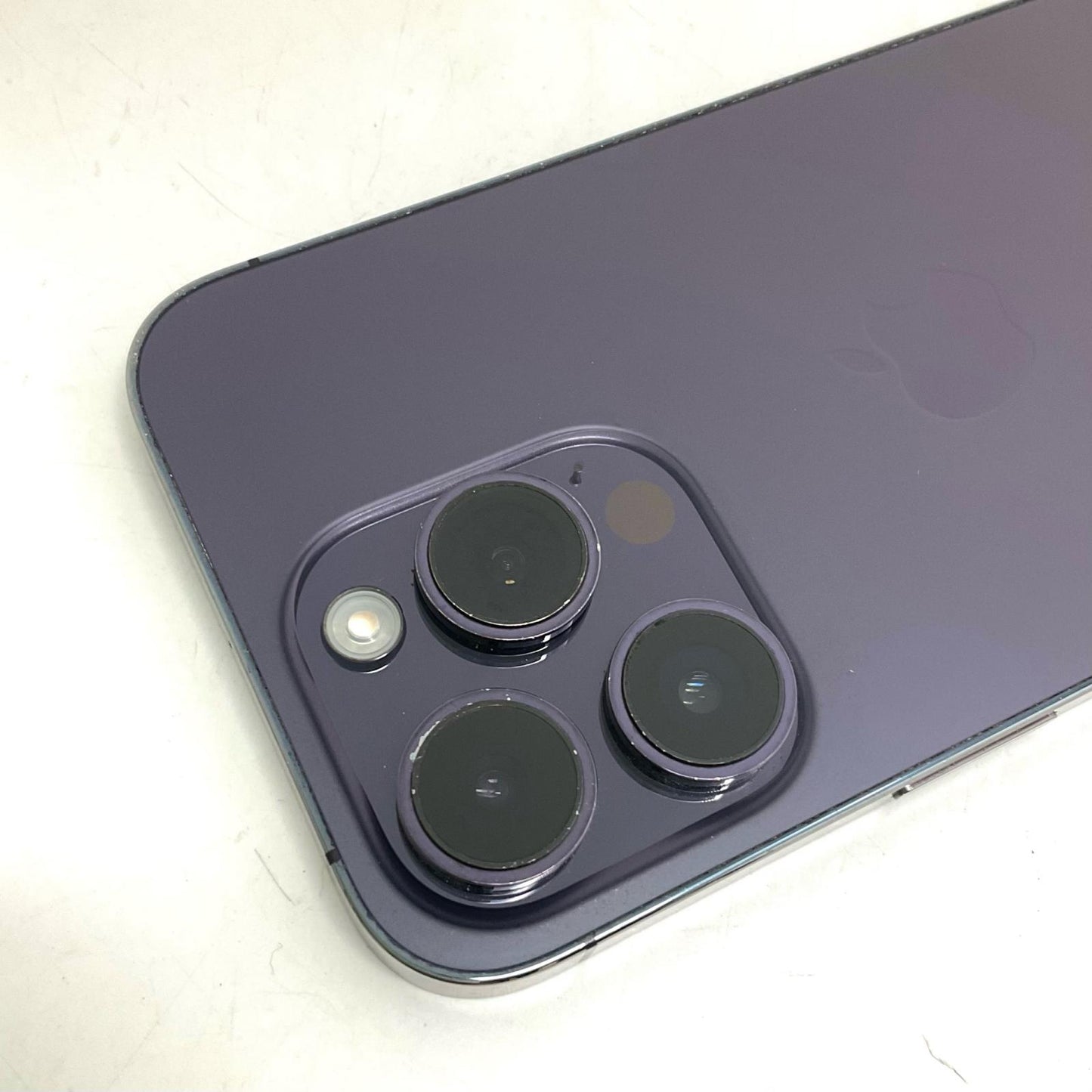 【全額返金保証】【最速発送】Apple iPhone iPhone 14 Pro 128GB ディープパープル docomo 白ロム 動作確認済 86%