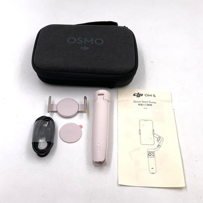 【全額返金保証】【最速発送】DJI OM 5 ライトピンク 美品 動作確認済