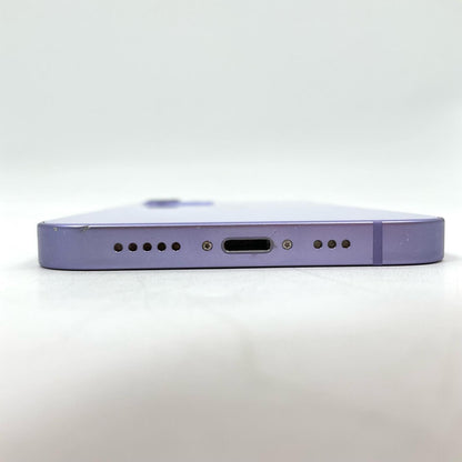 【全額返金保証】【最速発送】Apple iPhone iPhone 12 128GB パープル au SIMフリー 白ロム 動作確認済 77%