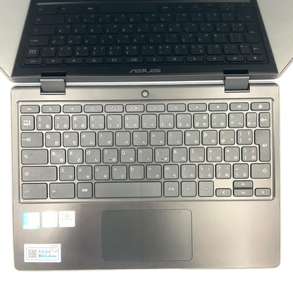 【全額返金保証】【最速発送】ASUS Chromebook Flip CR1(CR1100) CR1100FKA-BP0003 11.6インチ intel Celeron N4500 4GB eMMC 64GB 動作確認済