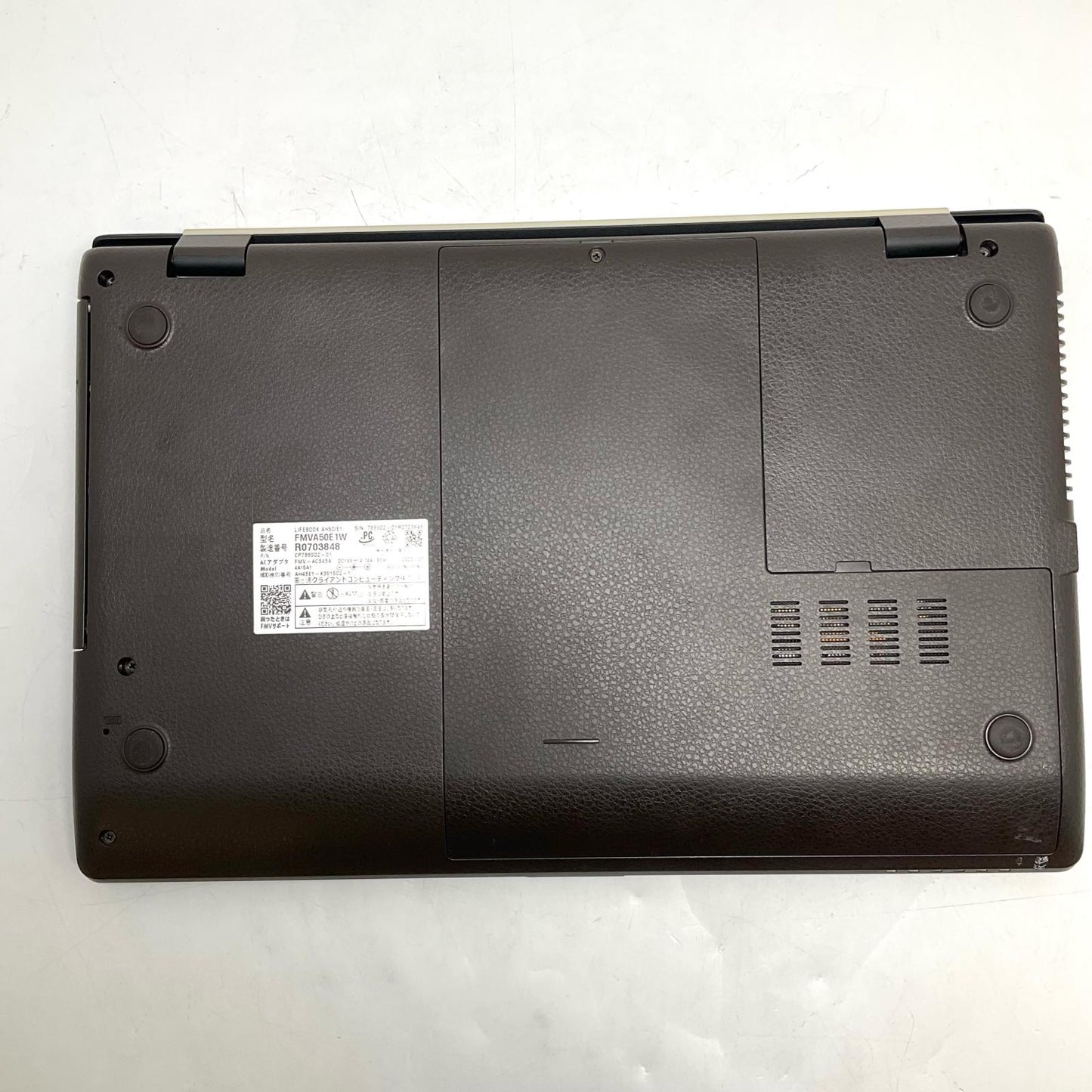 【最速発送】FUJITSU LIFEBOOK AH50/E1 FMVA50E1W Ryzen 3750H 8GB M.2 SSD 256GB 31%【難有】