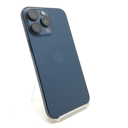 【全額返金保証】【最速発送】Apple iPhone iPhone 15 Pro Max 256GB ブルーチタニウム SIMフリー 白ロム 動作確認済 78%