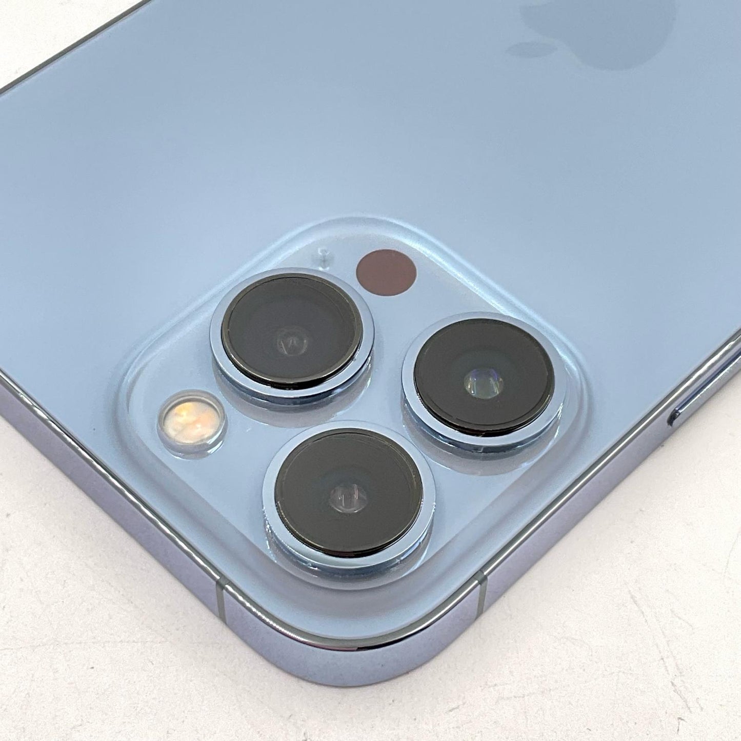 【全額返金保証】【最速発送】Apple iPhone iPhone 13 Pro Max 256GB シエラブルー Softbank SIMフリー 白ロム 美品 動作確認済 89%