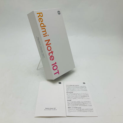 【全額返金保証】【最速発送】Xiaomi Redmi Note 10T 64GB レイクブルー 22021119KR 美品 動作確認済