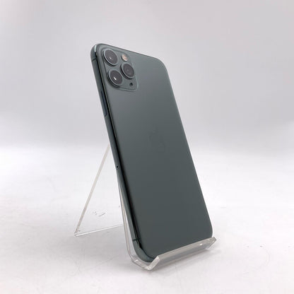 【全額返金保証】【最速発送】Apple iPhone iPhone 11 Pro 64GB ミッドナイトグリーン au SIMフリー 白ロム 動作確認済 60%