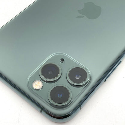 【全額返金保証】【最速発送】Apple iPhone iPhone 11 Pro 64GB ミッドナイトグリーン au SIMフリー 白ロム 動作確認済 60%