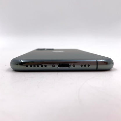 【全額返金保証】【最速発送】Apple iPhone iPhone 11 Pro 64GB ミッドナイトグリーン au SIMフリー 白ロム 動作確認済 60%