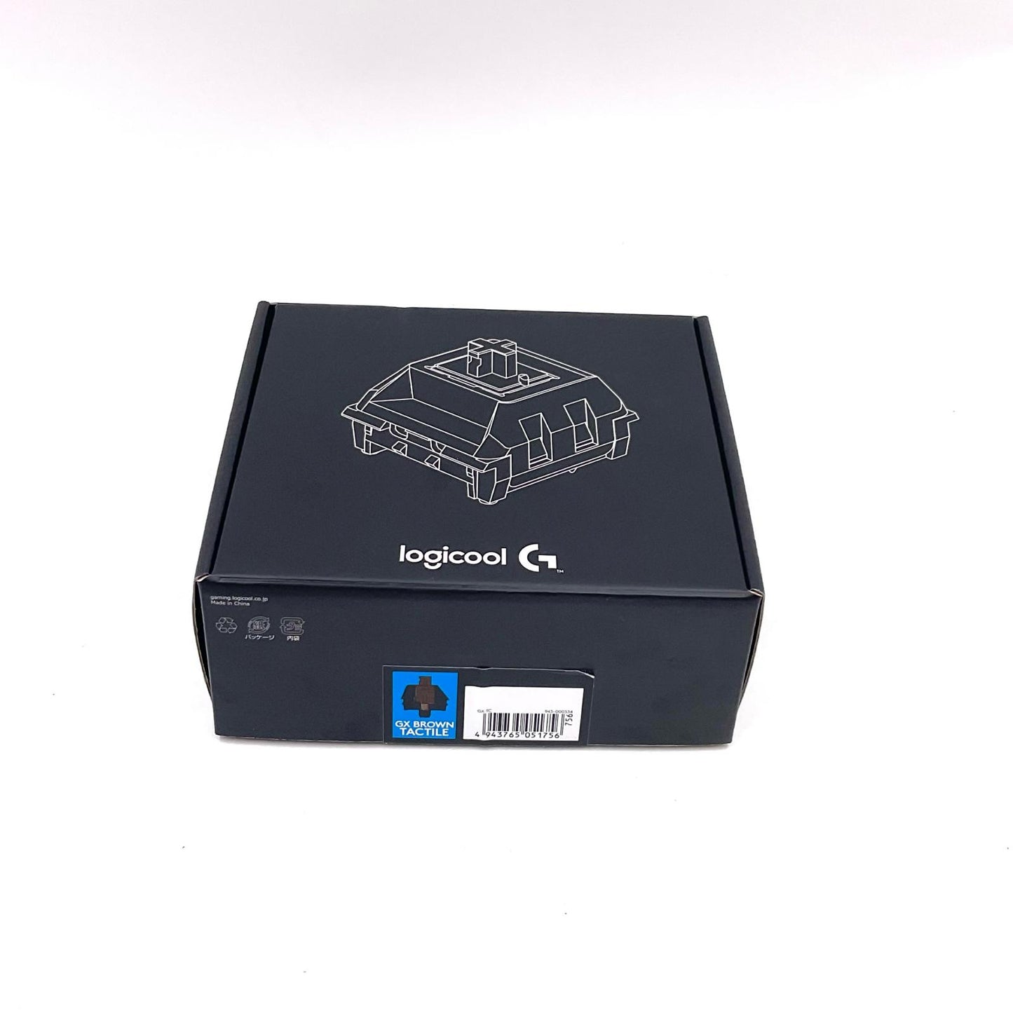 【全額返金保証】【最速発送】Logicool G ロジクール G PRO X ゲーミングキーボード交換スイッチアクセサリー GX-TC 美品 動作確認済