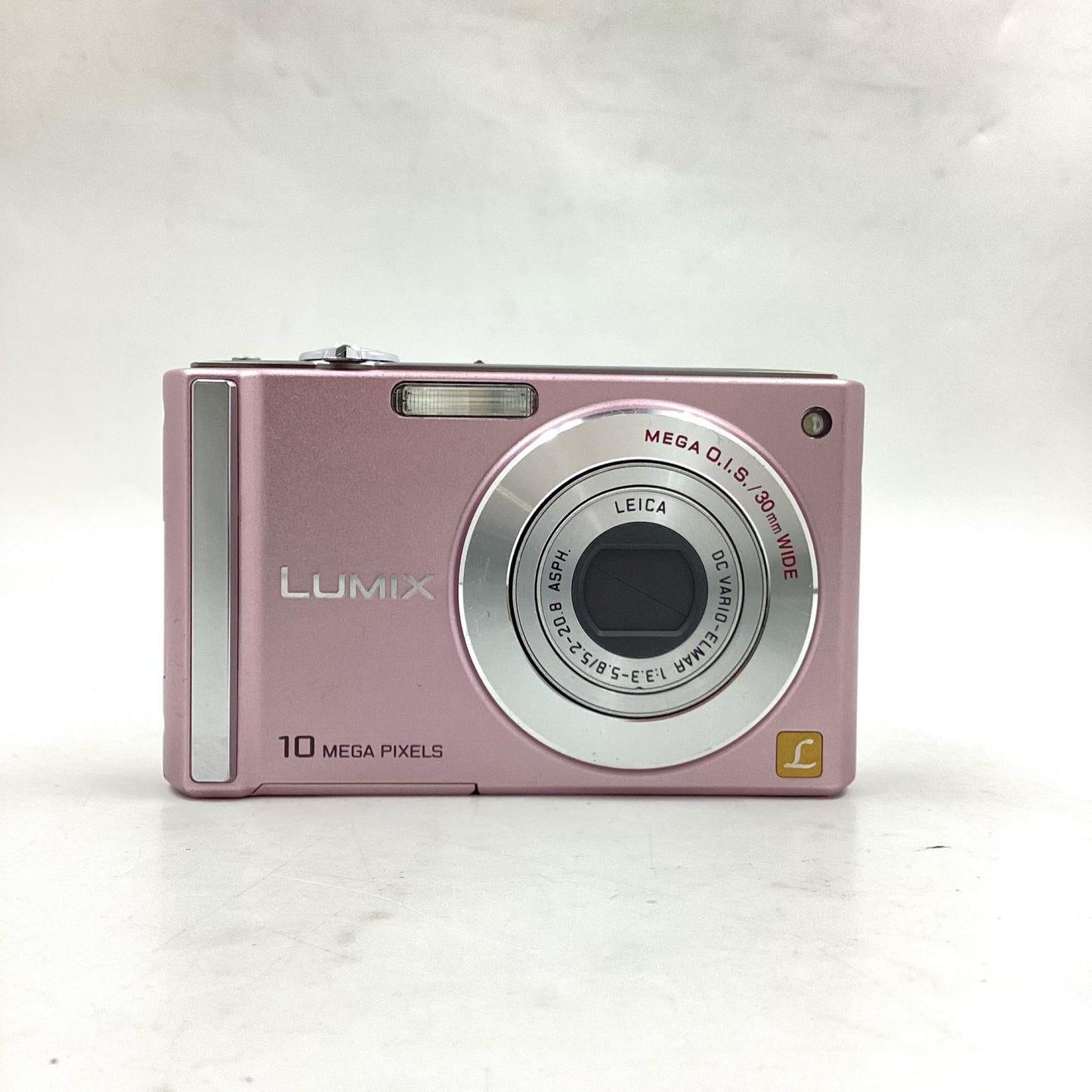 【全額返金保証】【最速発送】Panasonic コンパクトデジタルカメラ LUMIX DMC-FS20 ピンク 美品 動作確認済