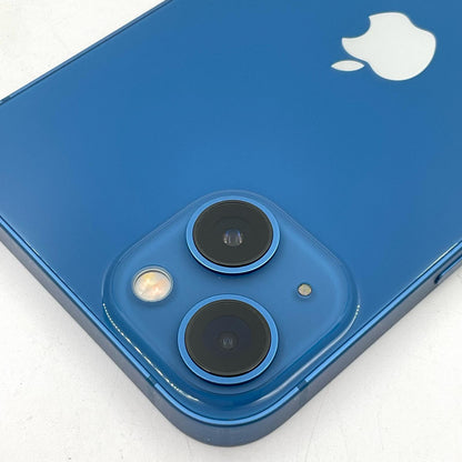 【全額返金保証】【最速発送】Apple iPhone iPhone 13 128GB ブルー docomo 白ロム 動作確認済 76%