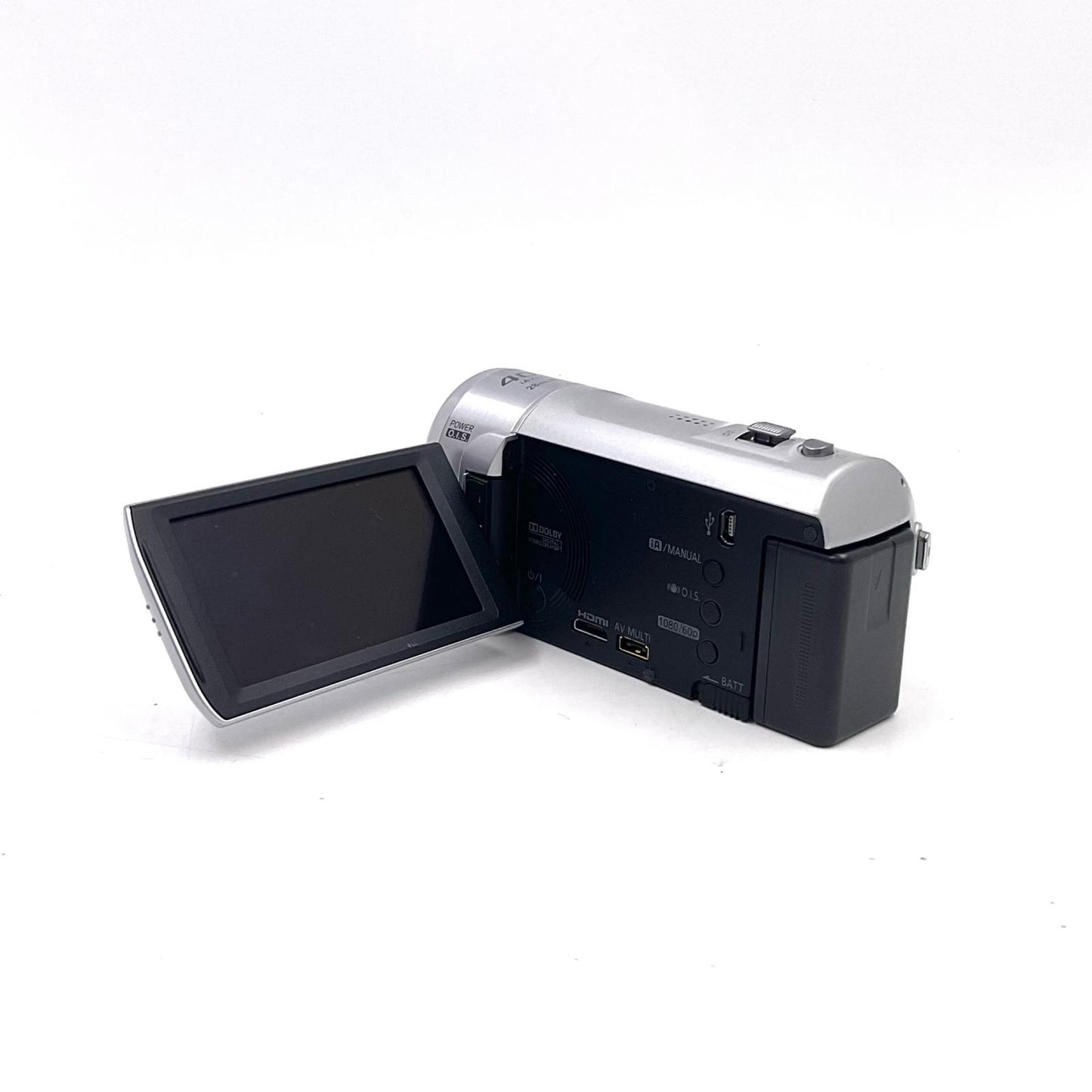 【全額返金保証】【最速発送】Panasonic HDC-TM90 内蔵メモリー64GB シルバー 美品 動作確認済