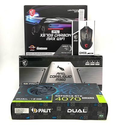 【全額返金保証】【最速発送】自作PC 自作ゲーミングデスクトップpc AMD Ryzen 9 3950X 32GB M.2 SSD 1TB M.2 SSD 500GB NVIDIA GeForce RTX 4070 SUPER 美品 動作確認済