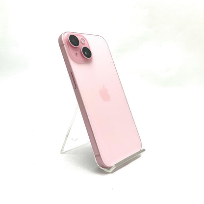 【全額返金保証】【最速発送】Apple iPhone iPhone 15 256GB ピンク docomo SIMフリー 白ロム 美品 動作確認済 85%