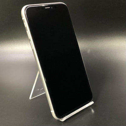 【全額返金保証】【最速発送】Apple iPhone iPhone 11 128GB ホワイト SIMフリー 白ロム 動作確認済 76%