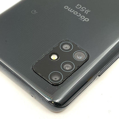 【全額返金保証】【最速発送】SAMSUNG Galaxy A51 5G 128GB docomo SC-54A 白ロム 動作確認済