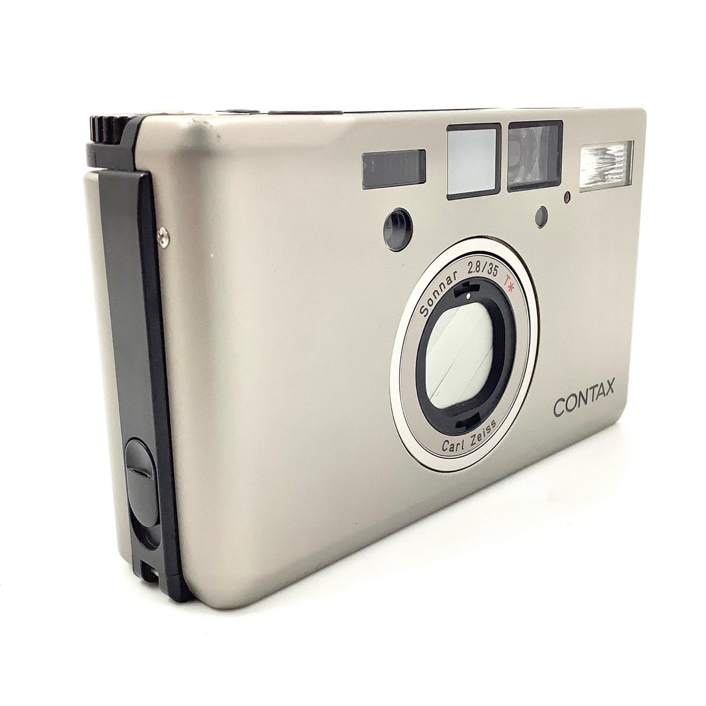 【全額返金保証】【最速発送】CONTAX T3 ダブルティース [チタンシルバー] 美品 動作確認済