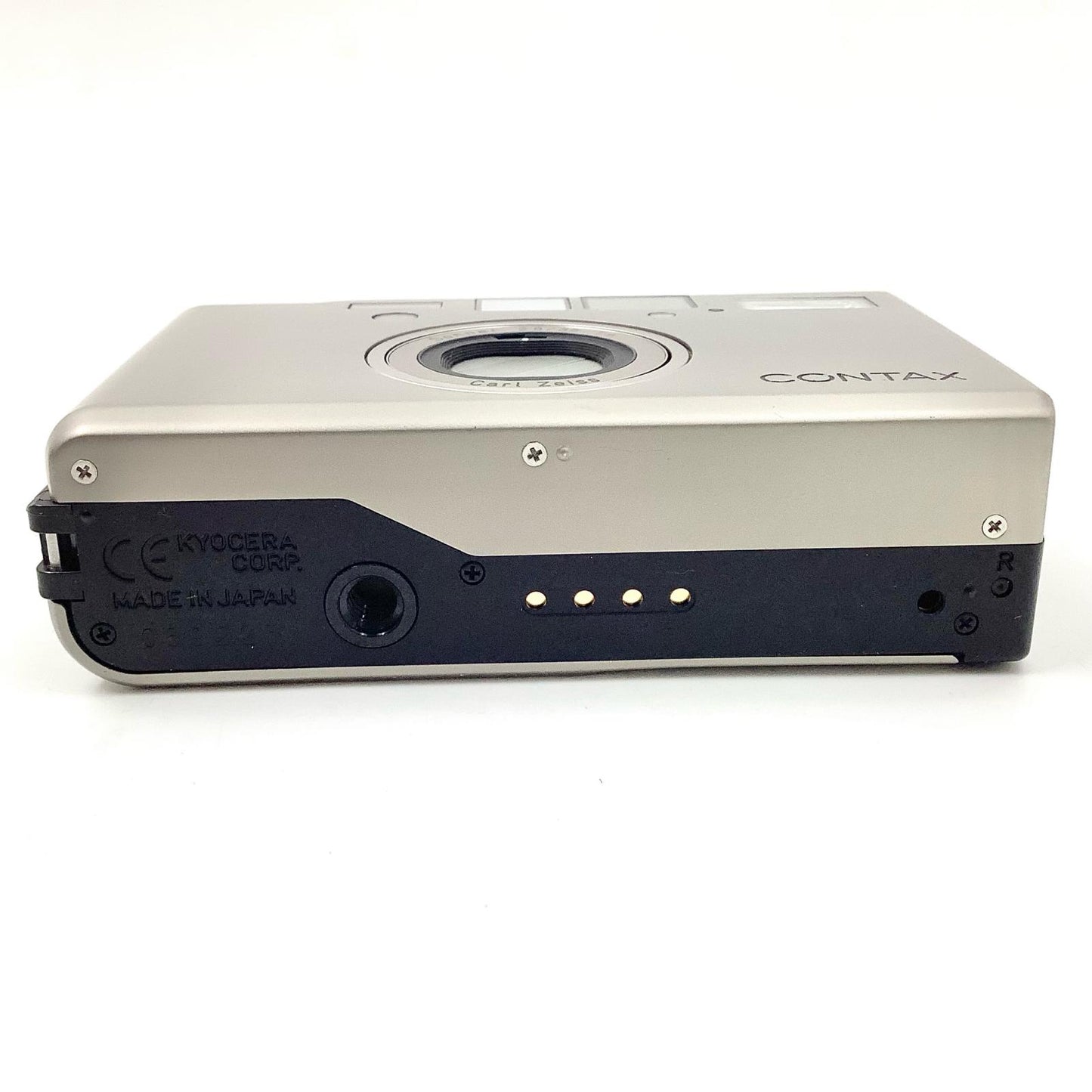 【全額返金保証】【最速発送】CONTAX T3 ダブルティース [チタンシルバー] 美品 動作確認済