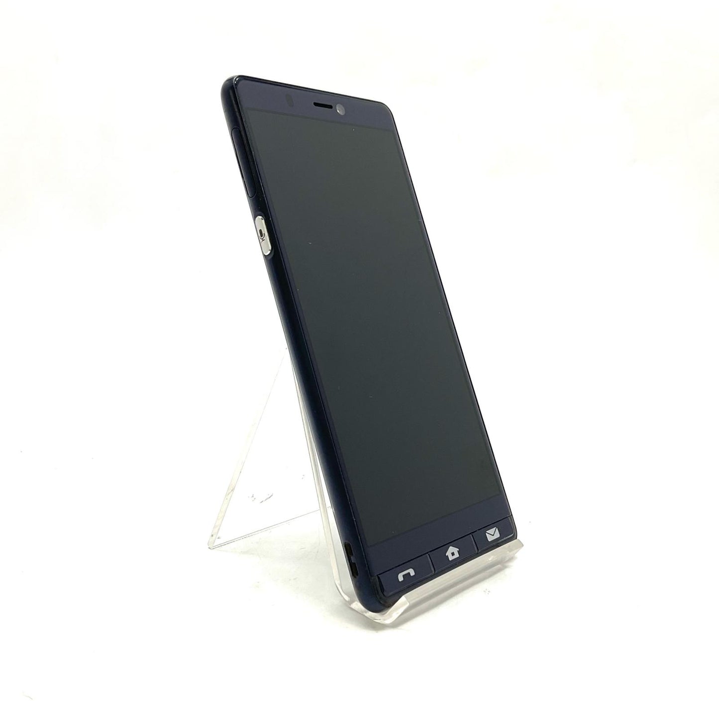 【全額返金保証】【最速発送】SHARP シンプルスマホ5 32GB ネイビーブルー Softbank A001SH 動作確認済
