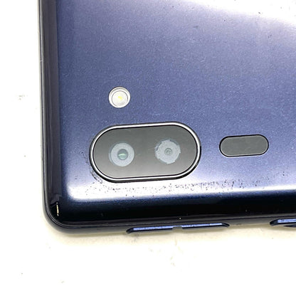 【全額返金保証】【最速発送】SHARP シンプルスマホ5 32GB ネイビーブルー Softbank A001SH 動作確認済