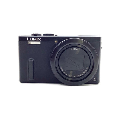 【全額返金保証】【最速発送】Panasonic コンパクトデジタルカメラ LUMIX DMC-TZ60 ブラック 美品 動作確認済